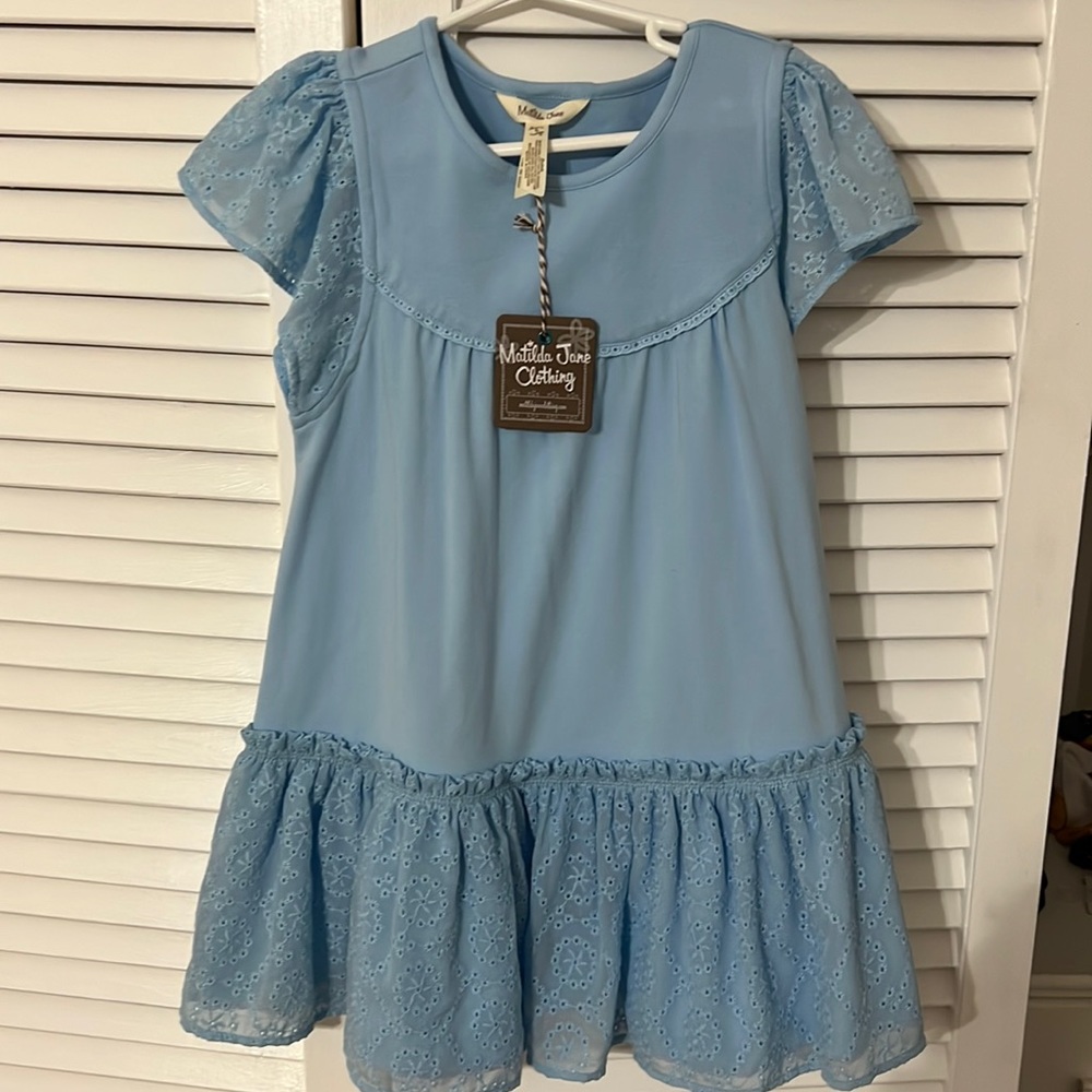 Matilda Jane size 6 blue dress